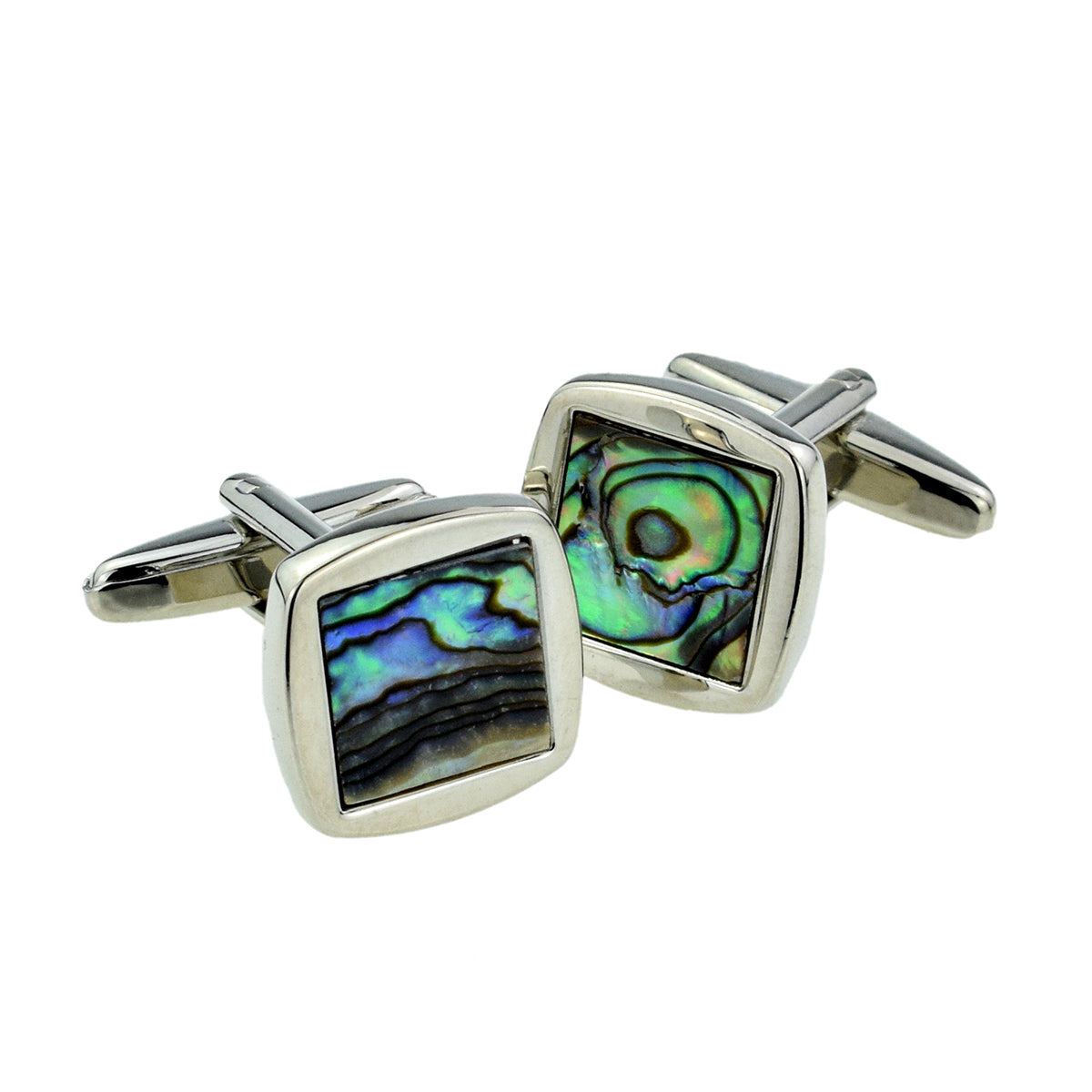Abalone Shell Square Classic Cufflinks | Ashton and Finch