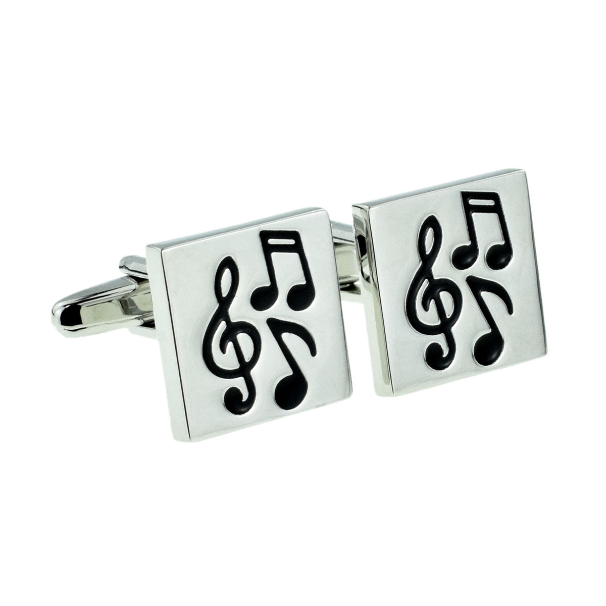 Square Music Notes Cufflinks | Ashton and Finch