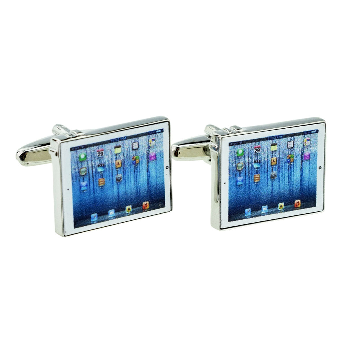 Tablet Style Computer Cufflinks | Ashton and Finch