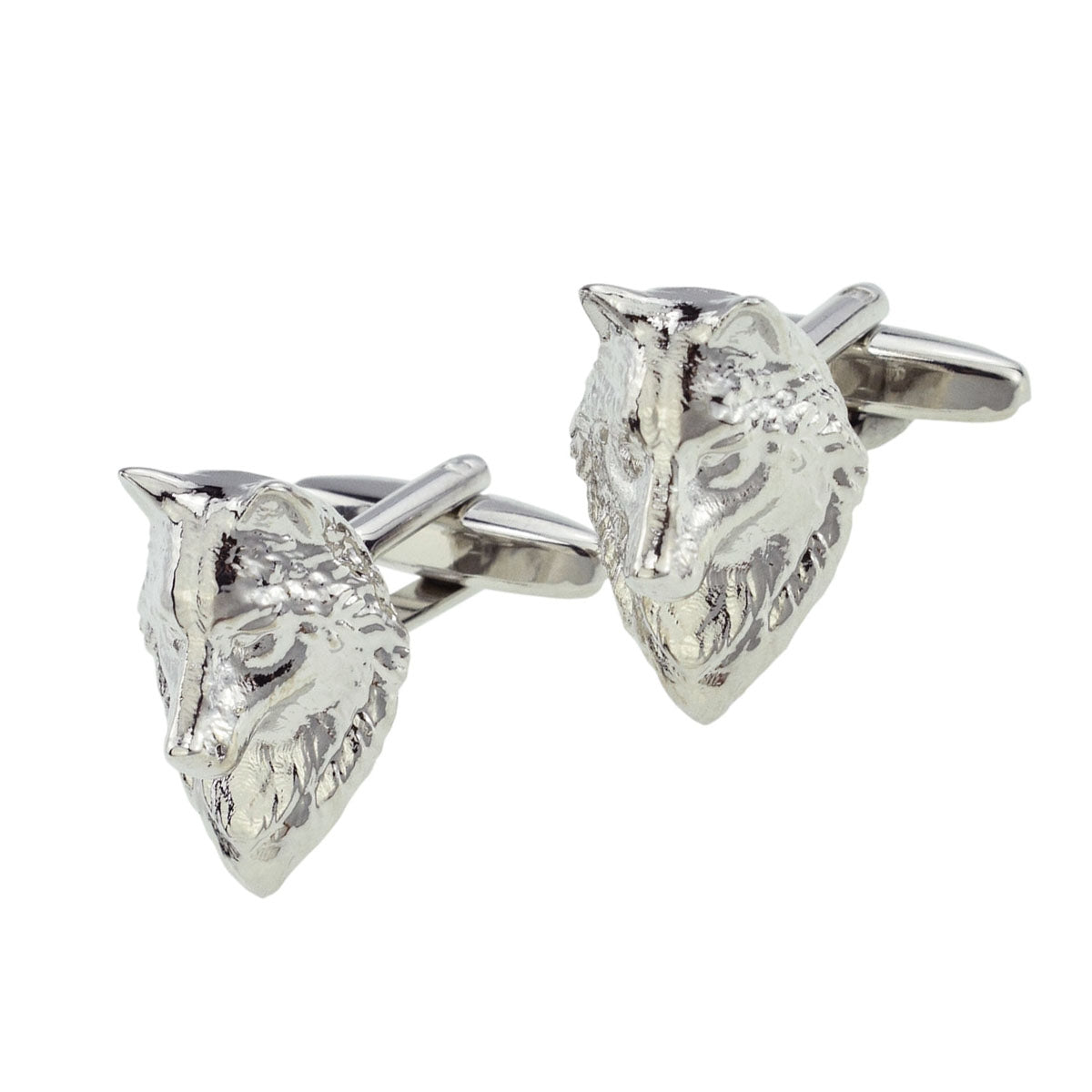 Wolf Head Cufflinks | Ashton and Finch