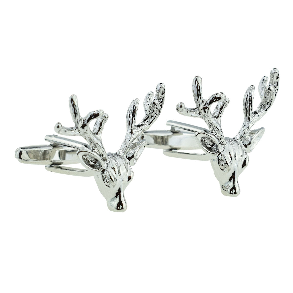 Stags Head with Full Antlers Cufflinks | Ashton and Finch