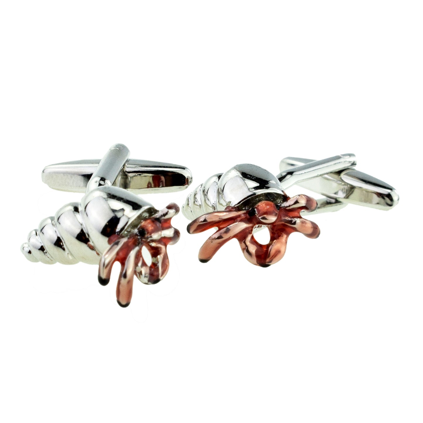 Hermit Shell Crab Cufflinks | Ashton and Finch