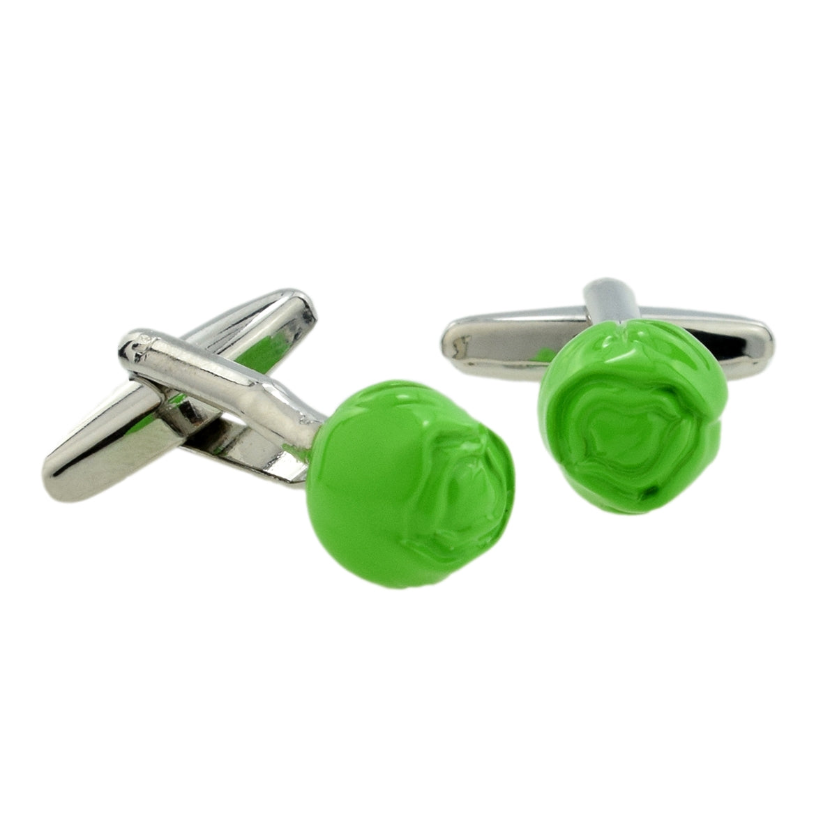 Brussel Sprout Cufflinks | Ashton and Finch