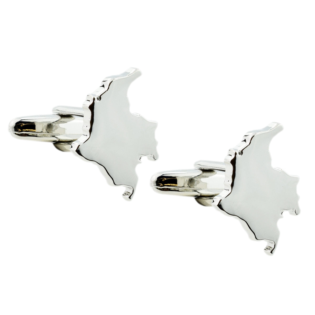 Colombia Country Outline Map Cufflinks | Ashton and Finch