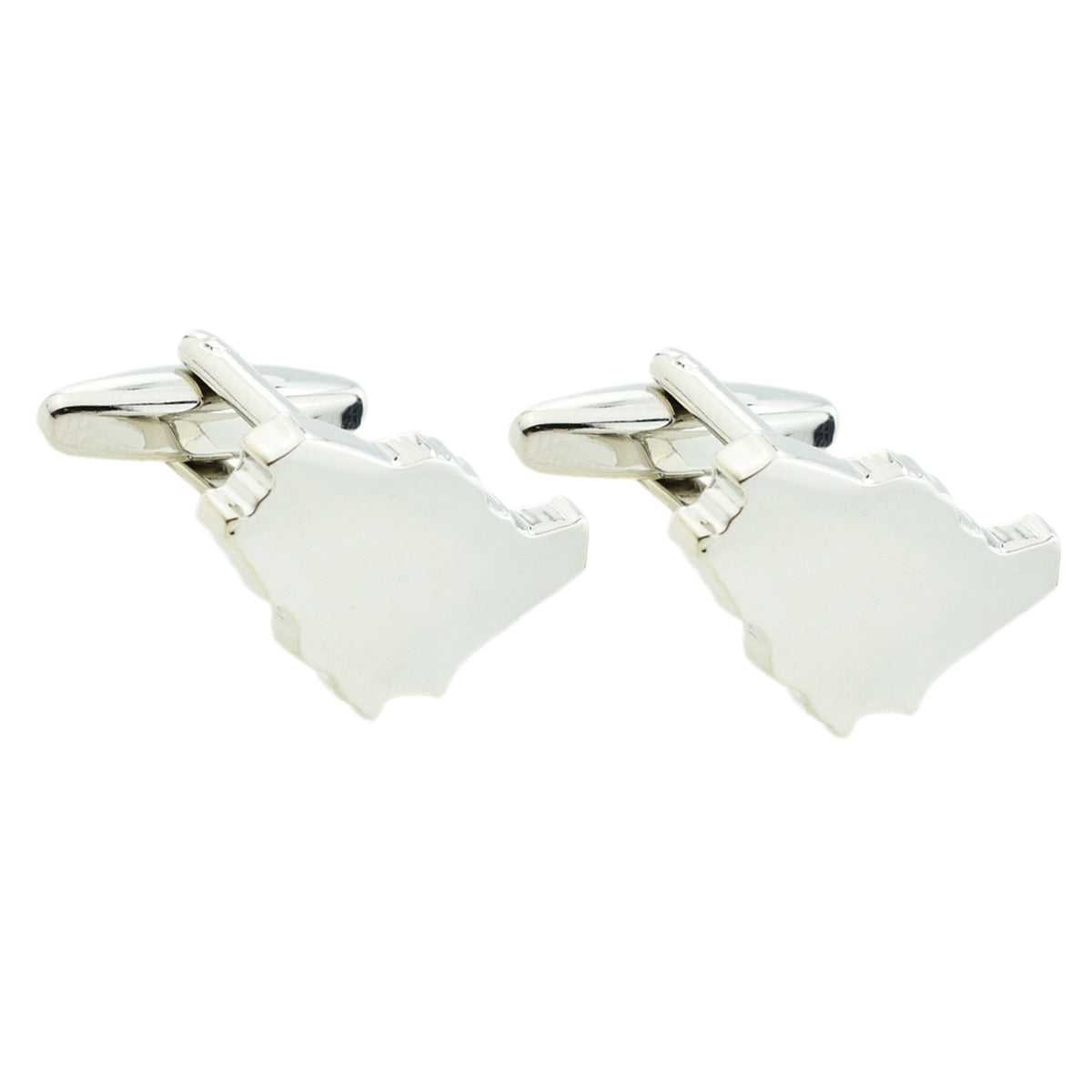 Saudi Arabia Outline Map Cufflinks | Ashton and Finch
