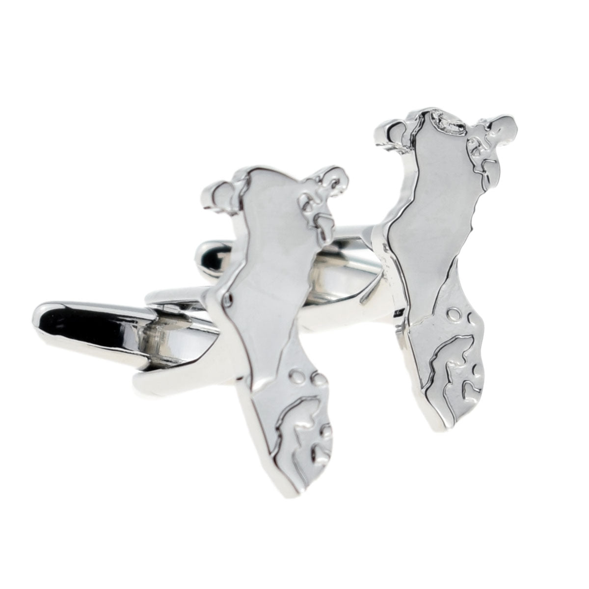Bahrain Outline Map Cufflinks | Ashton and Finch