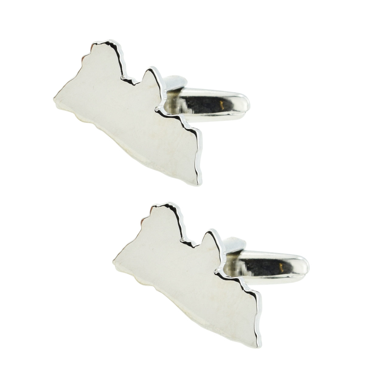 Liberia Outline Map Cufflinks | Ashton and Finch