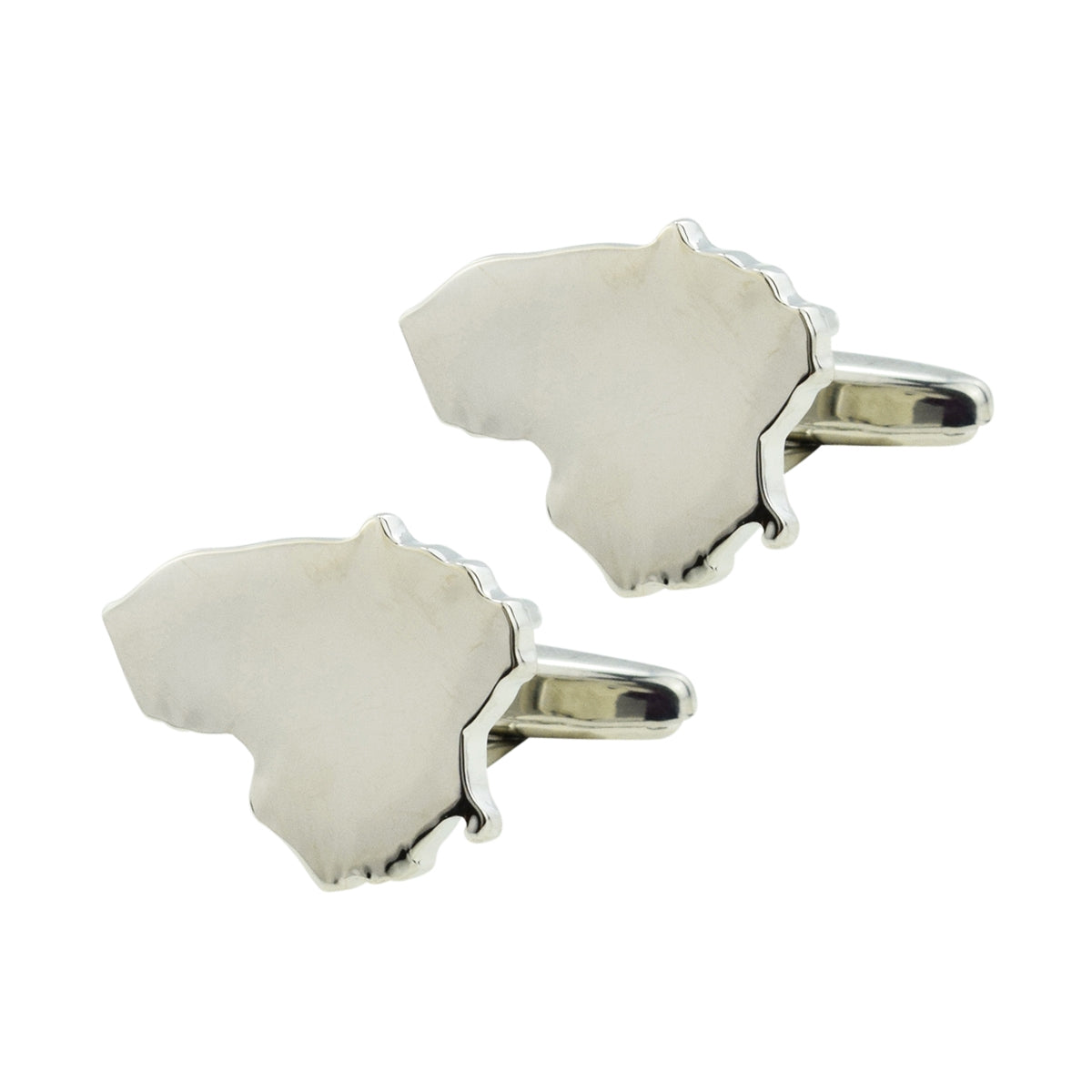 Lithuania Outline Map Cufflinks | Ashton and Finch