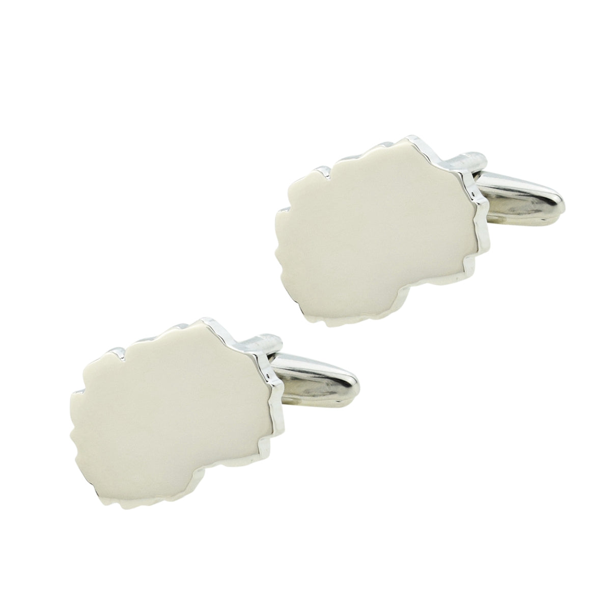 Macedonia Outline Map Cufflinks | Ashton and Finch