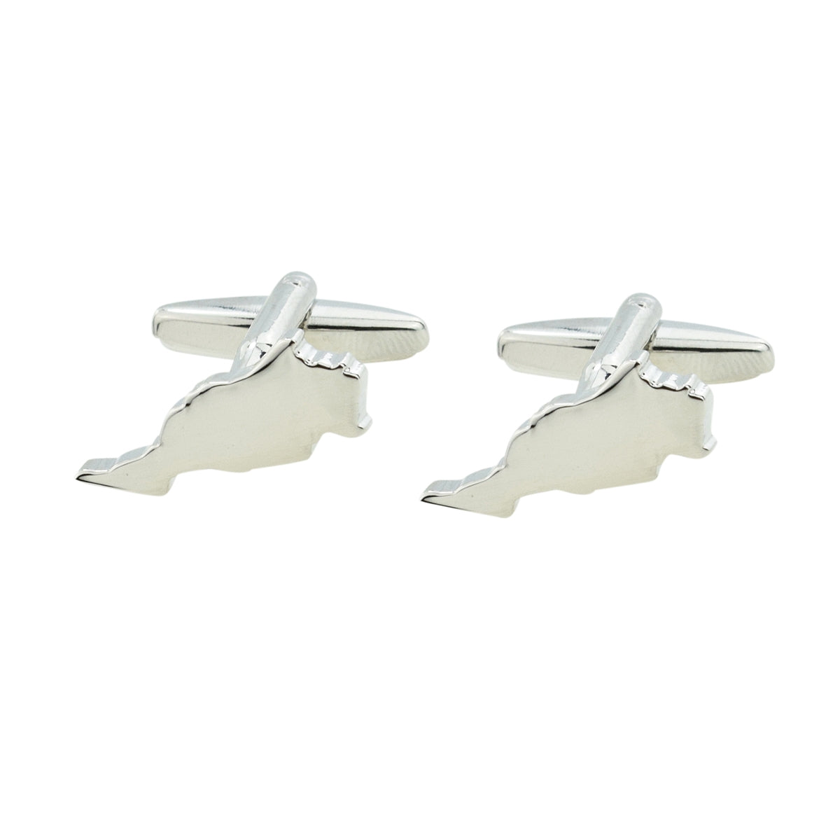 Morocco Outline Map Cufflinks | Ashton and Finch