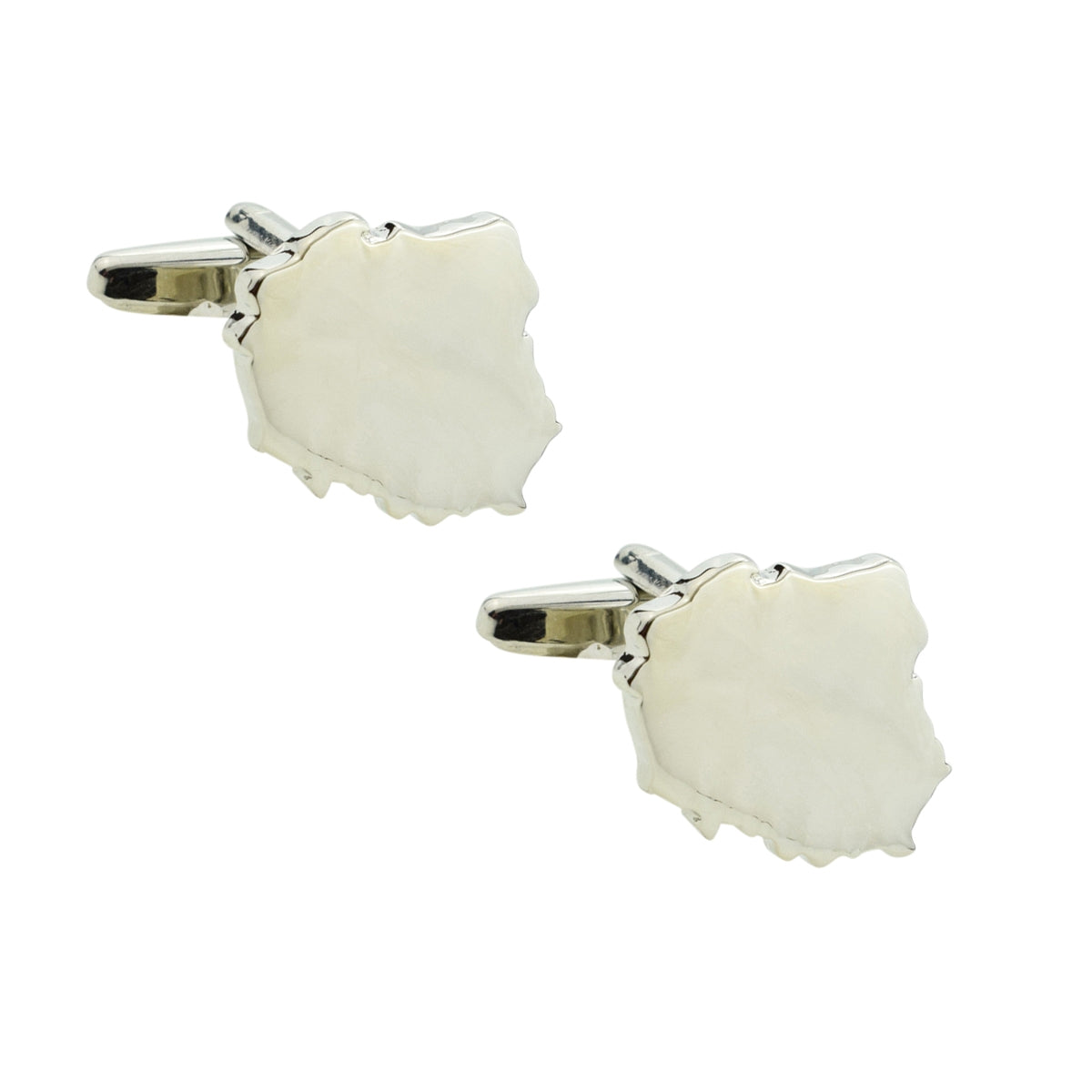 Poland Outline Map Cufflinks | Ashton and Finch