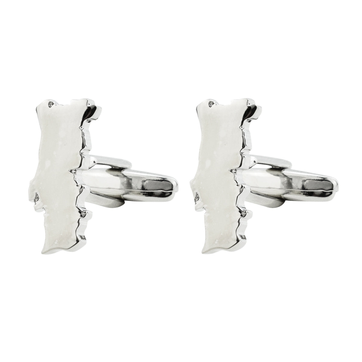 Portugal Outline Map Cufflinks | Ashton and Finch