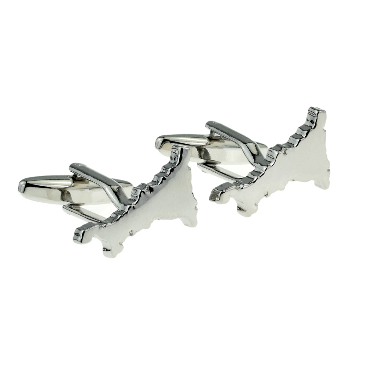 Cornwall Outline Map Cufflinks | Ashton and Finch