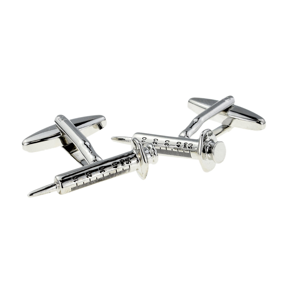 Syringe Design Cufflinks | Ashton and Finch
