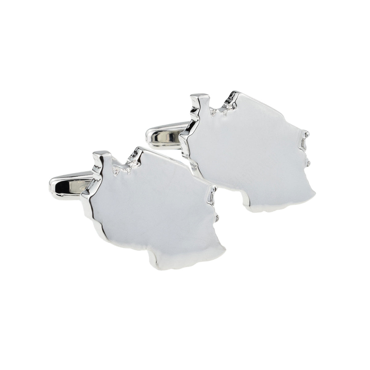 Outline Map of Tanzania Cufflinks | Ashton and Finch