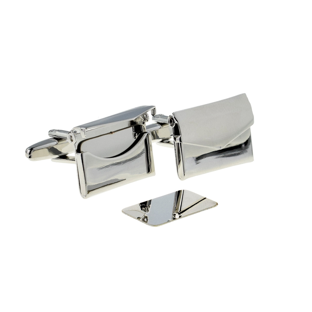 Hidden Messages in Envelope Design Cufflinks (engravable) | Ashton and Finch