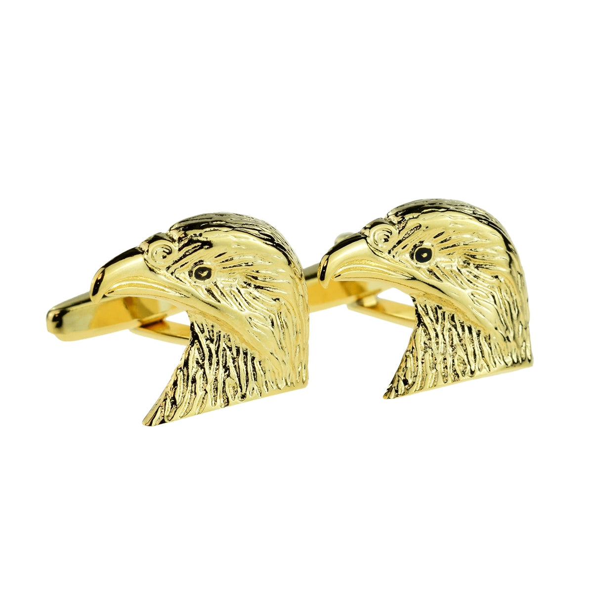 Golden Eagle Head Cufflinks | Ashton and Finch