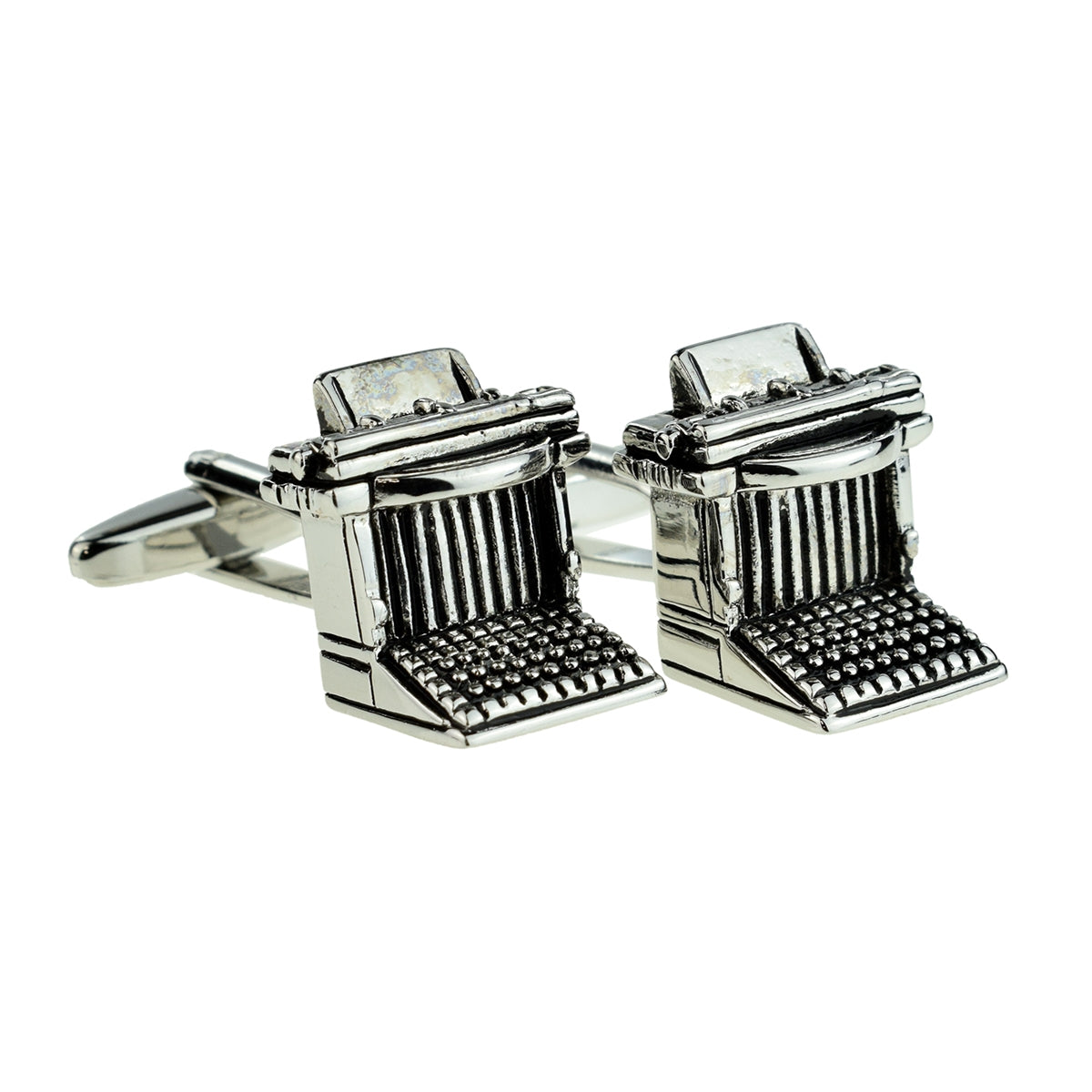Retro Typewriter Design Cufflinks | Ashton and Finch