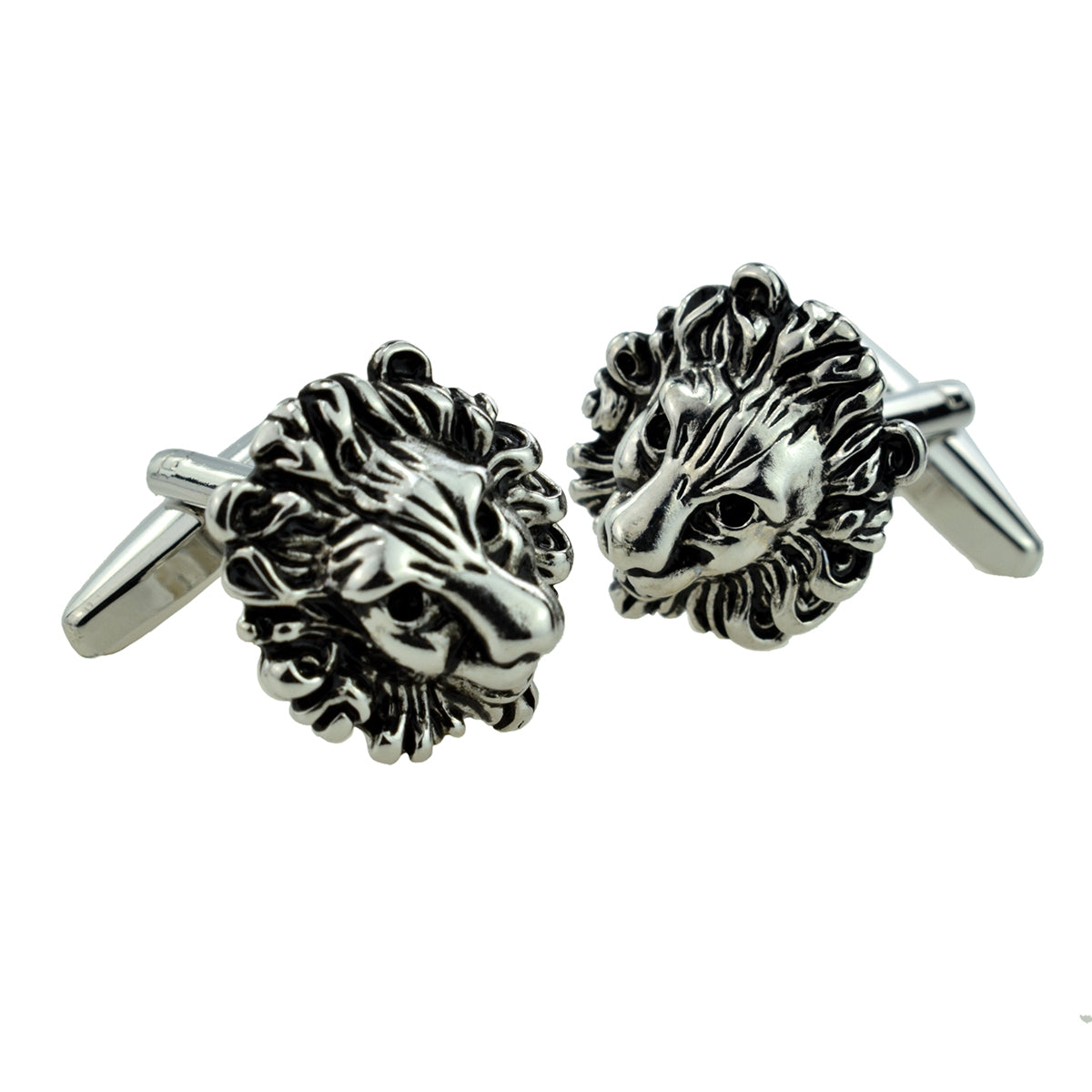 Lions Head Design Cufflinks | Ashton and Finch