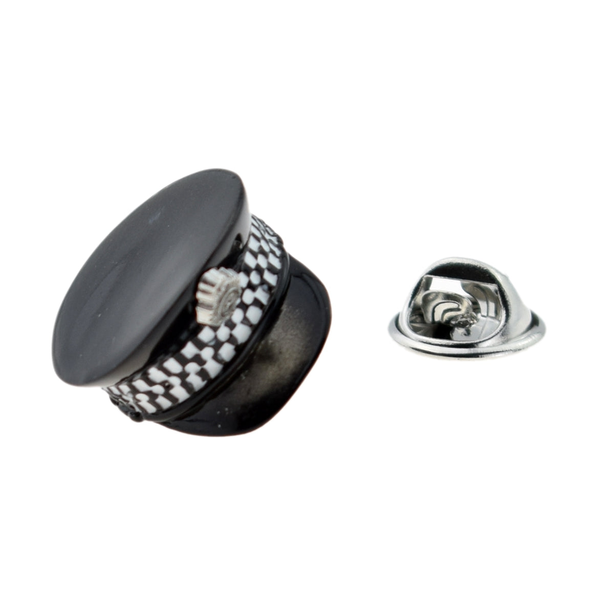 Police Officers Cap Lapel Pin Badge