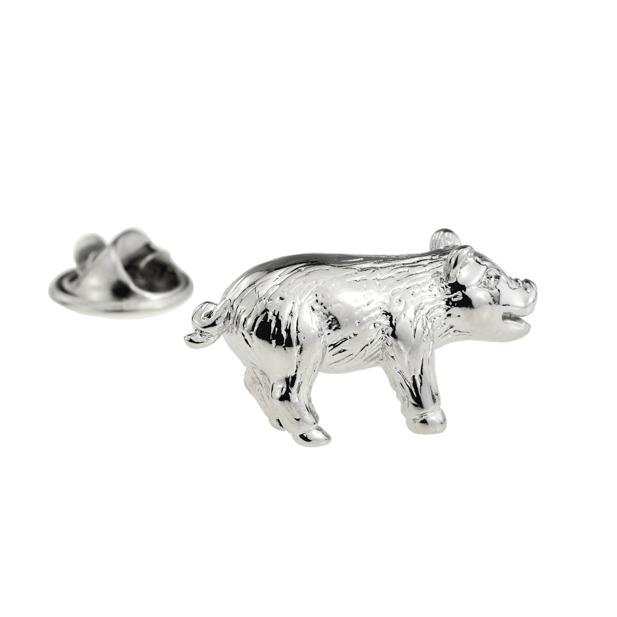 Hog Pig or Wild Boar lapel Pin Badge
