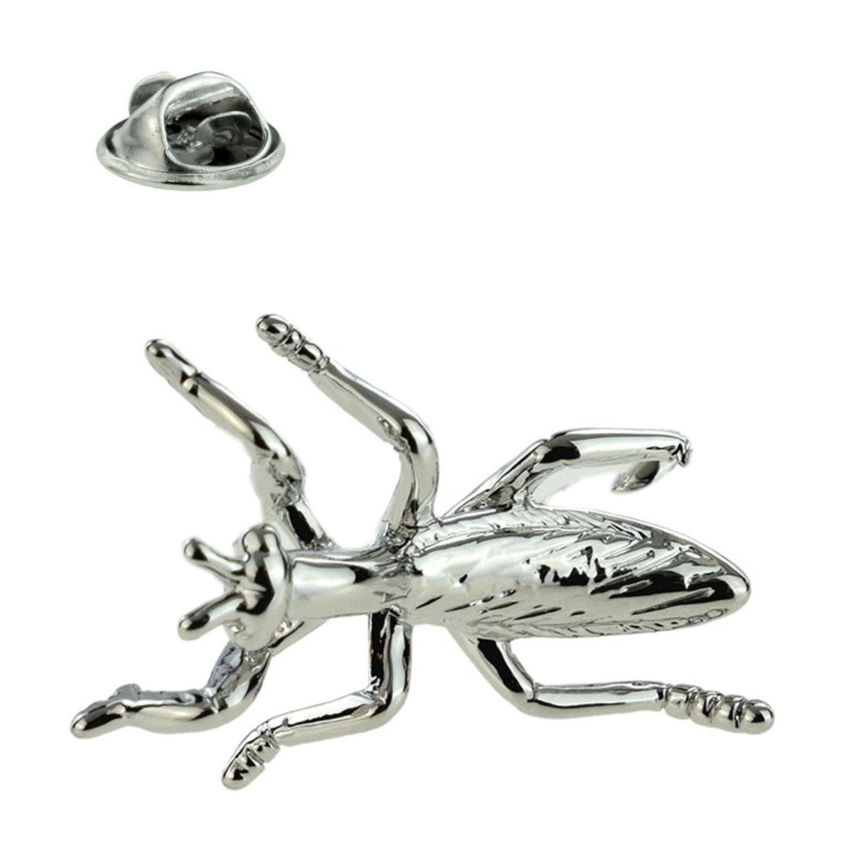 Praying Mantis Design Lapel Pin Badge