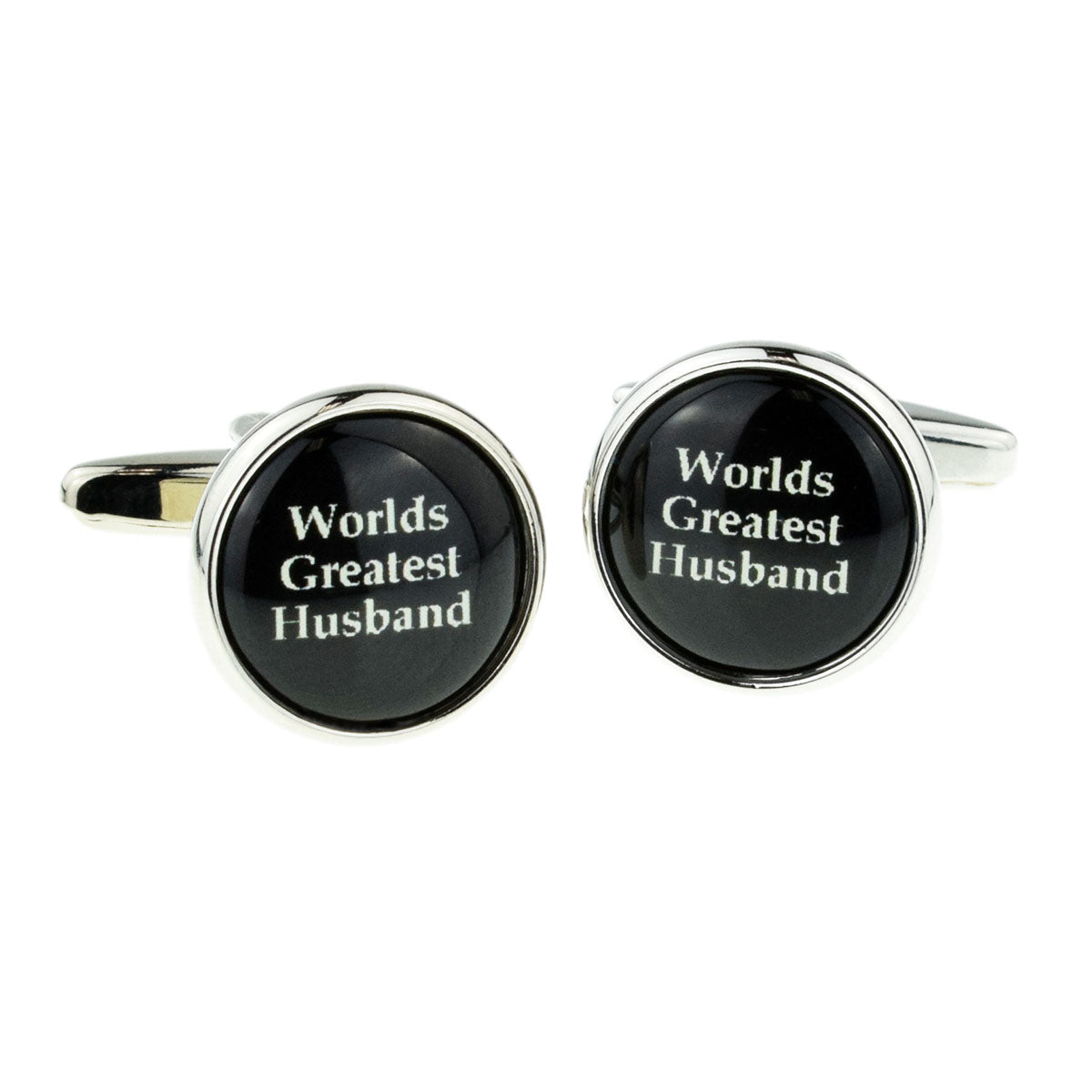 Worlds Greatest Husband Cufflinks | Ashton and Finch