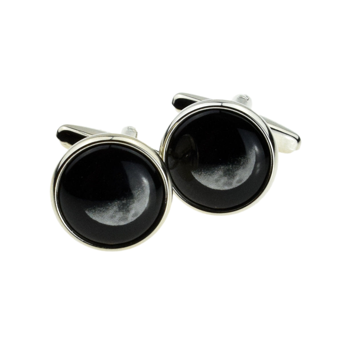 Crescent Moon Design Cufflinks | Ashton and Finch