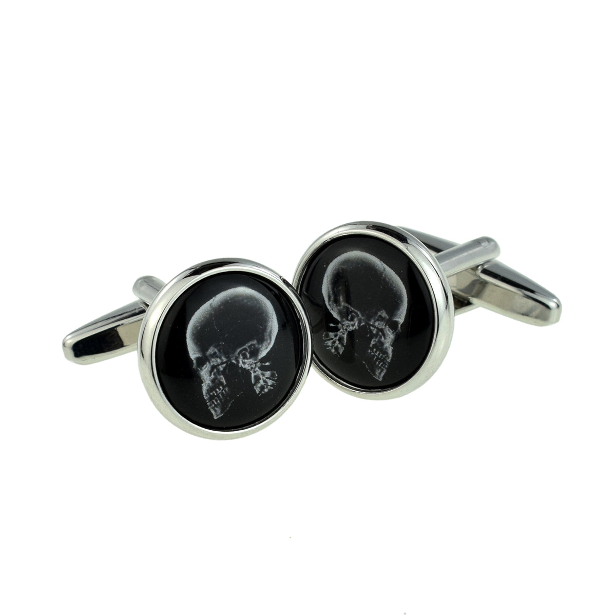 X Ray Skull Design Cufflinks | Ashton and Finch