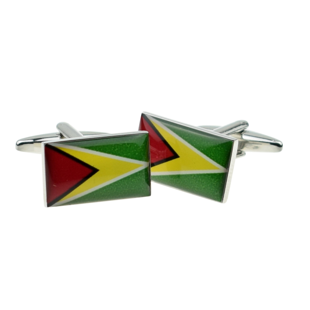 Guyana Flag Cufflinks | Ashton and Finch
