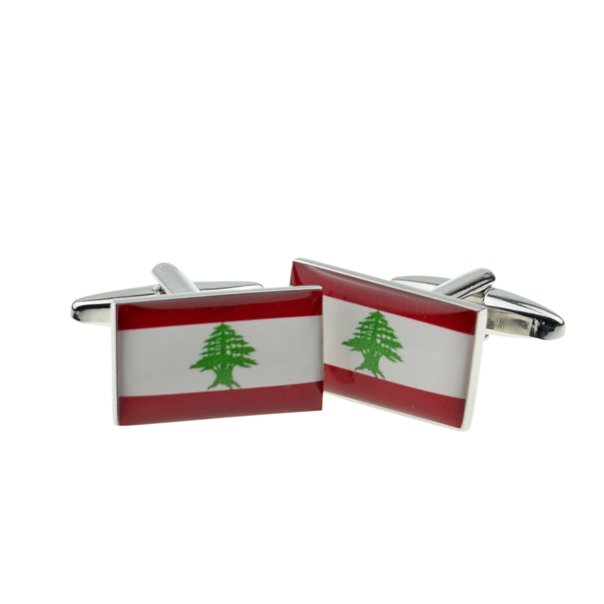 Lebanon Flag Cufflinks | Ashton and Finch