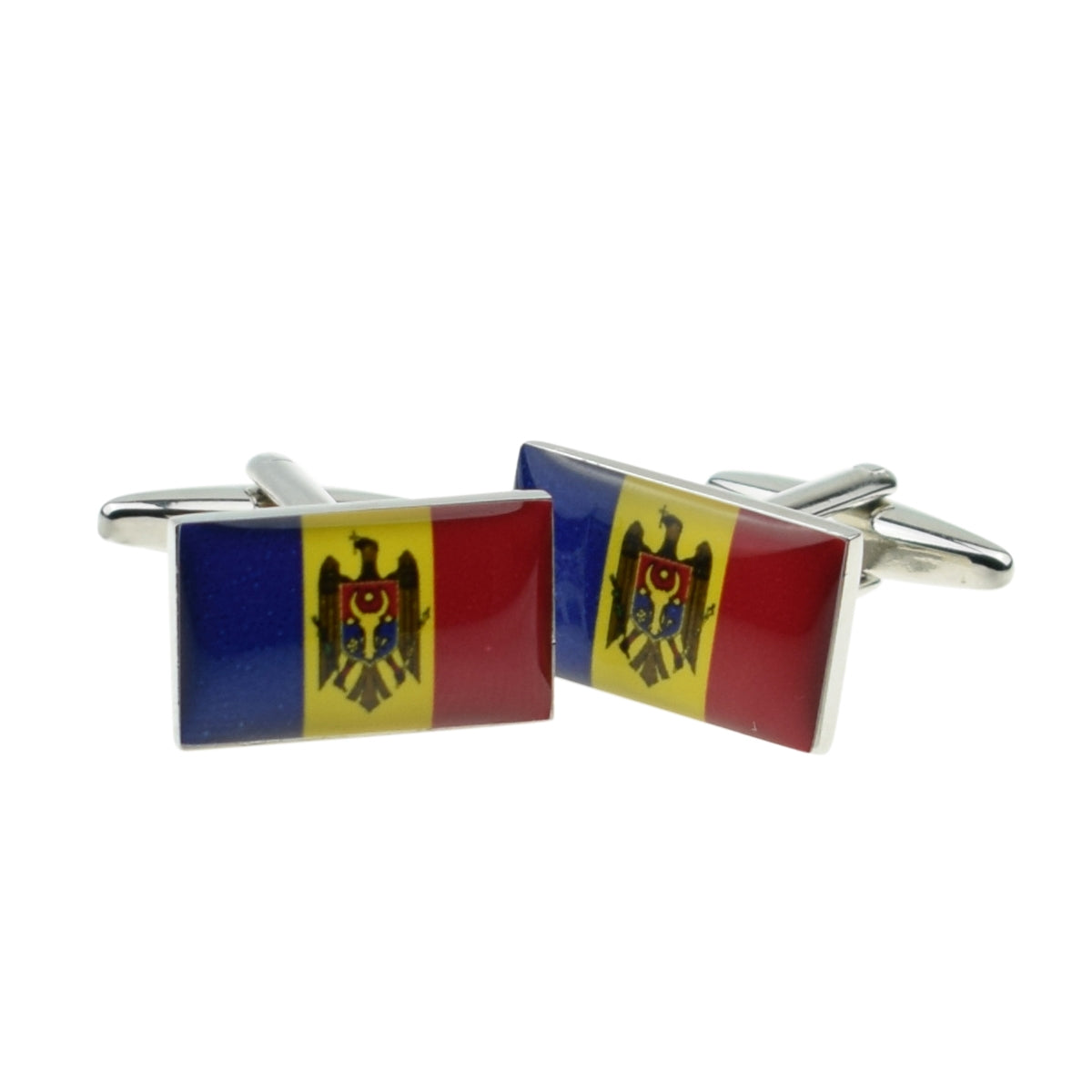Moldova Flag Cufflinks | Ashton and Finch