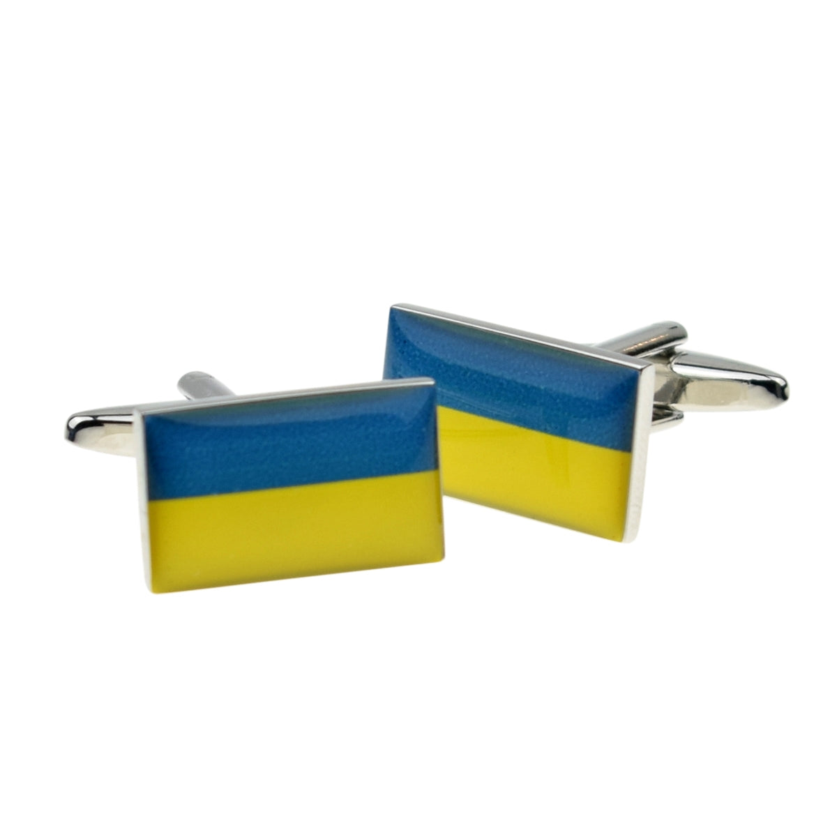Ukraine Flag Cufflinks | Ashton and Finch