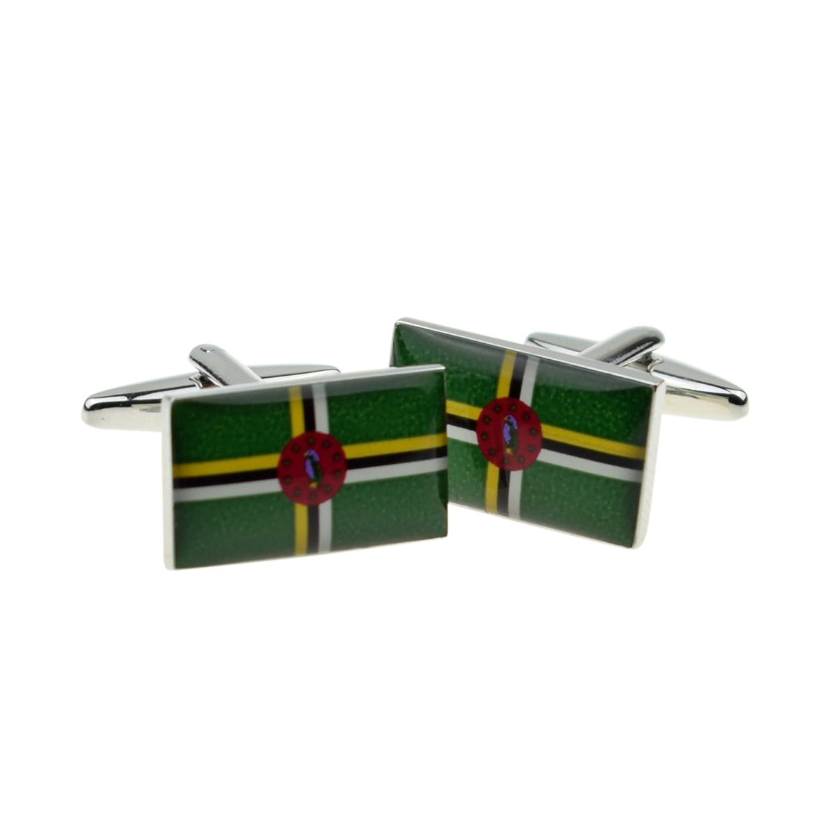 Domenica Flag Cufflinks | Ashton and Finch