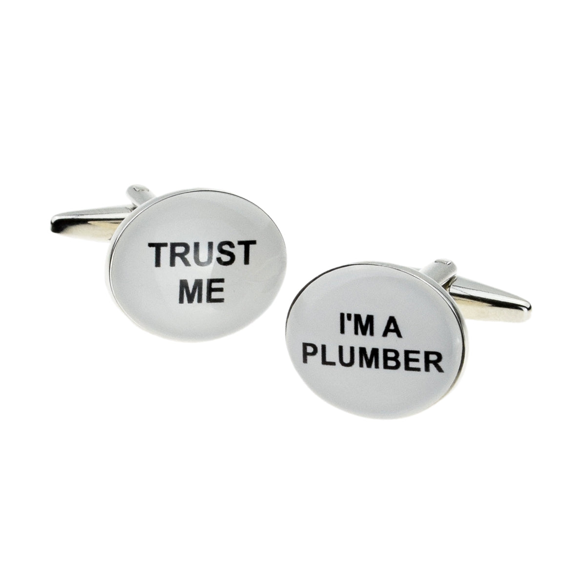Trust me I'm a Plumber Cufflinks | Ashton and Finch