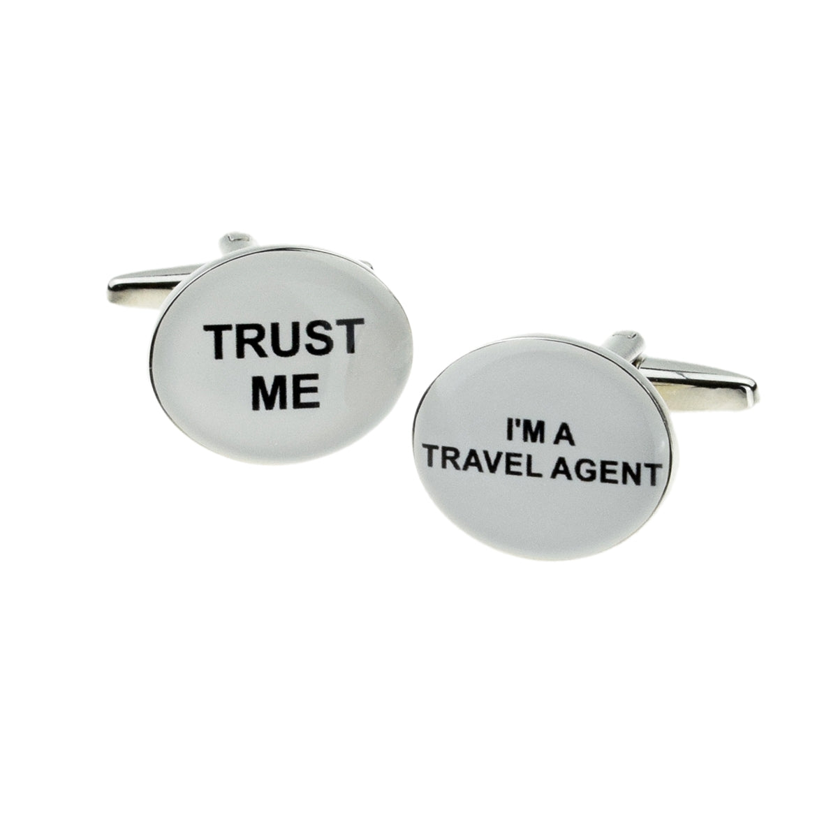 Trust me I am a Travel Agent Cufflinks | Ashton and Finch