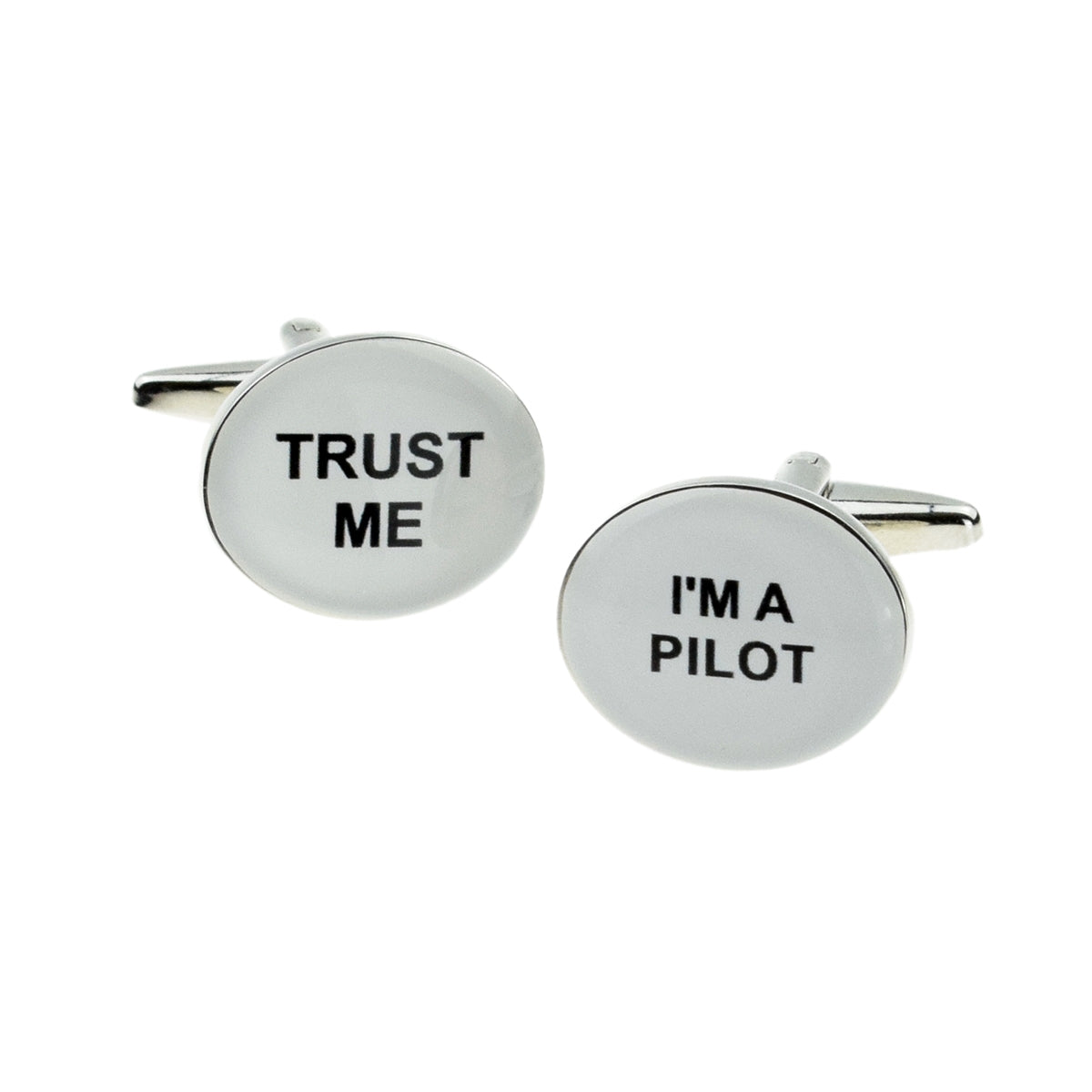 Trust me I am a Pilot Cufflinks | Ashton and Finch
