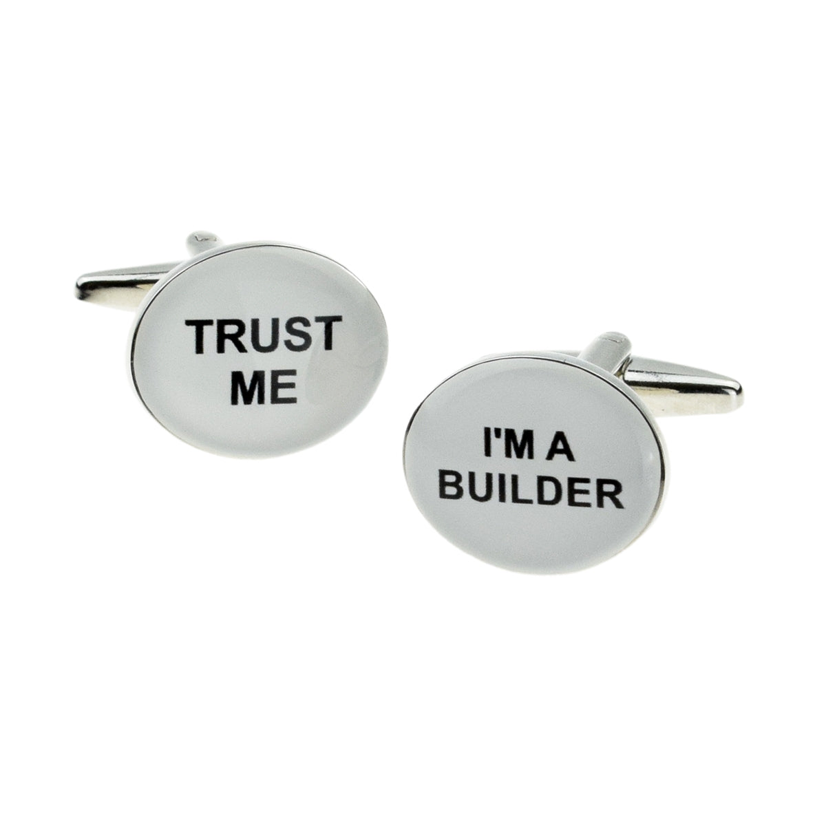 Trust me I am a Builder Cufflinks | Ashton and Finch