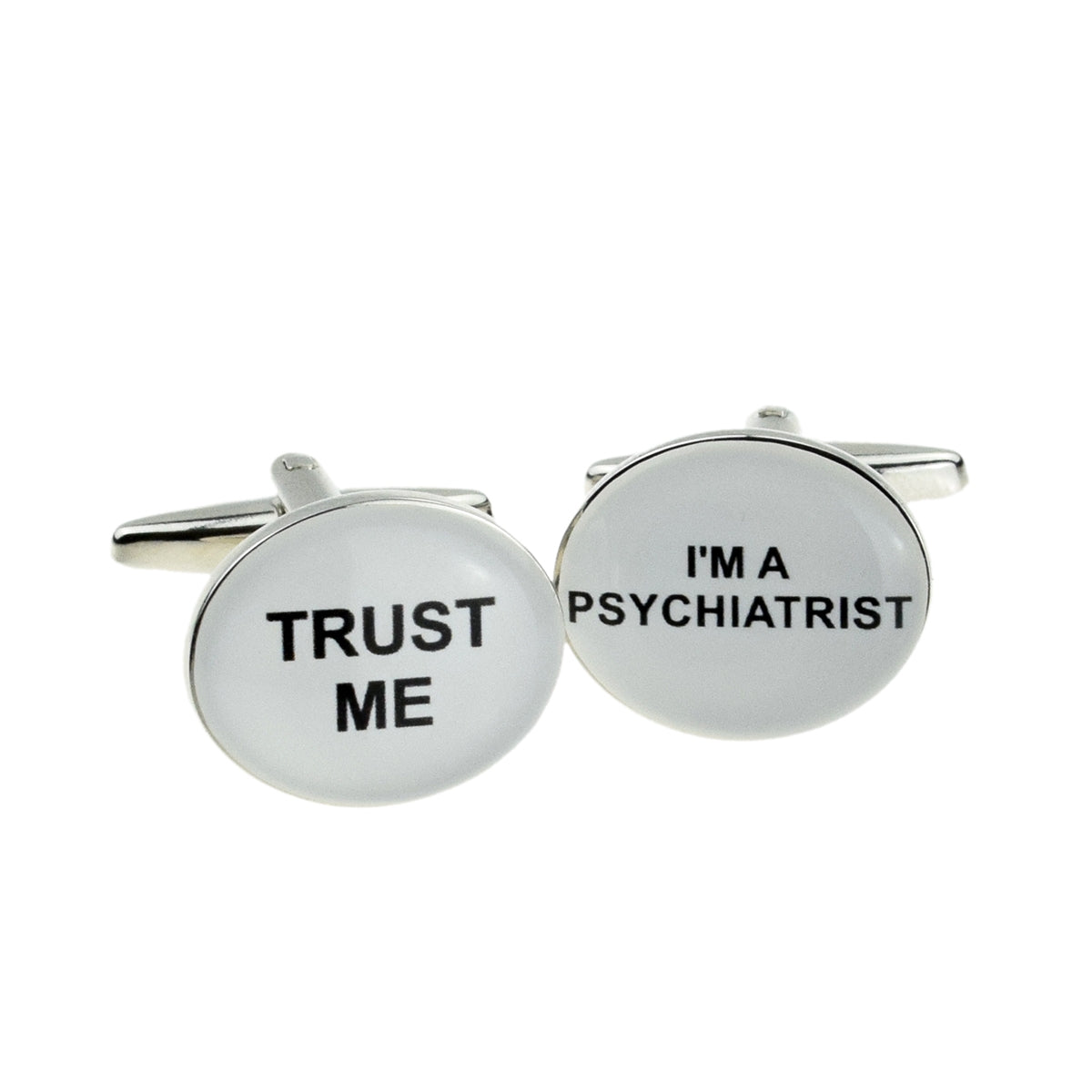 Trust me I am a Psychiatrist Cufflinks | Ashton and Finch
