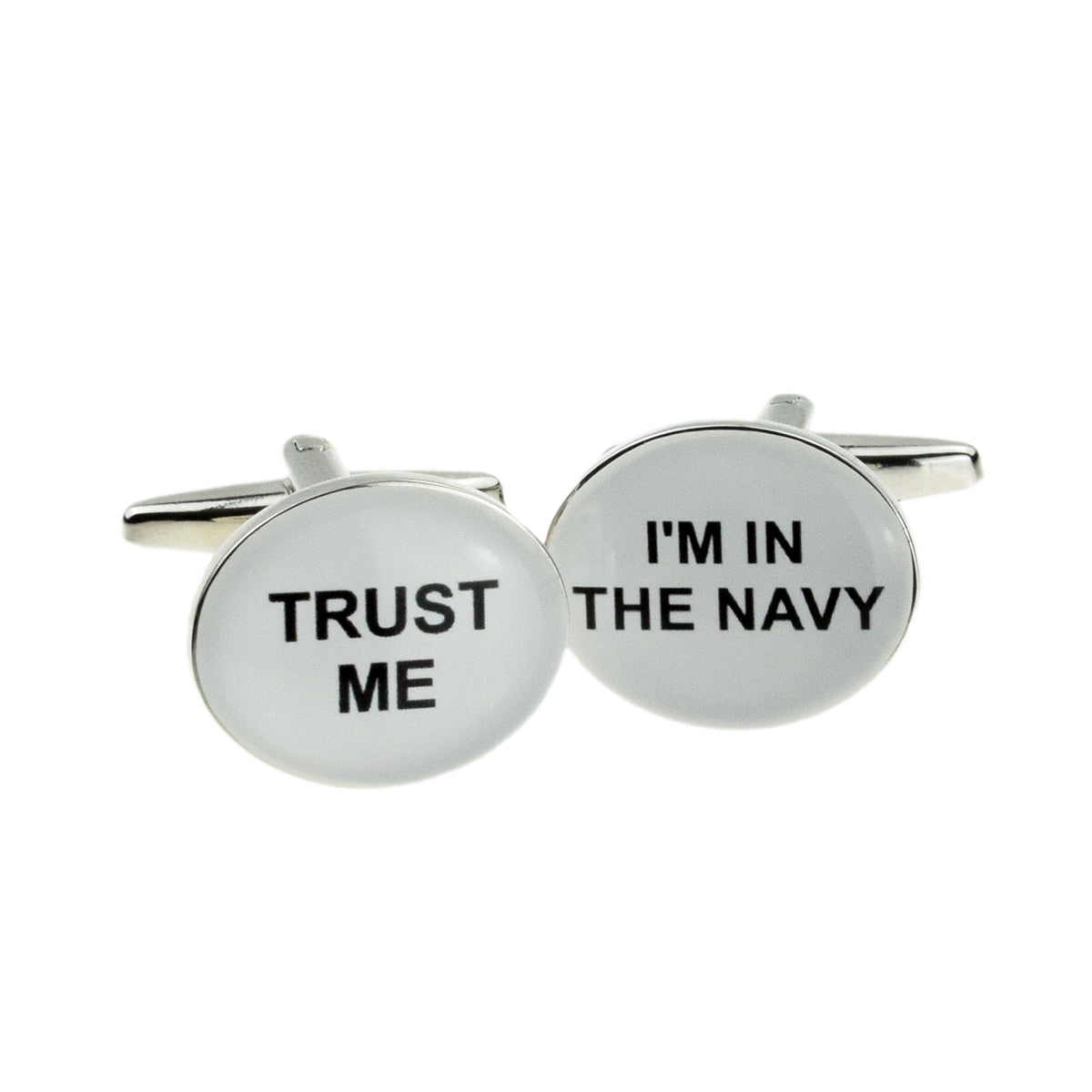 Trust me I'm in the Navy Cufflinks | Ashton and Finch