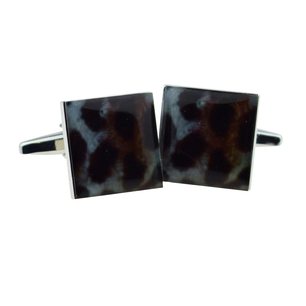 Cheetah Print Cufflinks | Ashton and Finch