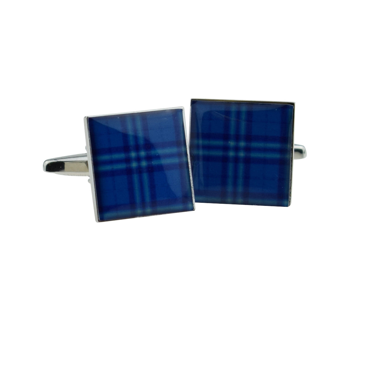 Scottish Saltire Tartan Cufflinks | Ashton and Finch