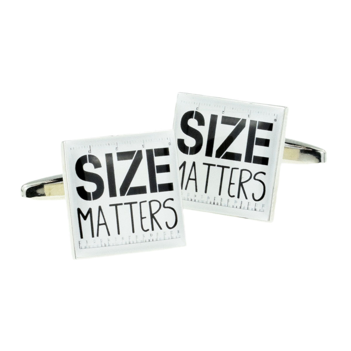 Size Matters Design Cufflinks | Ashton and Finch