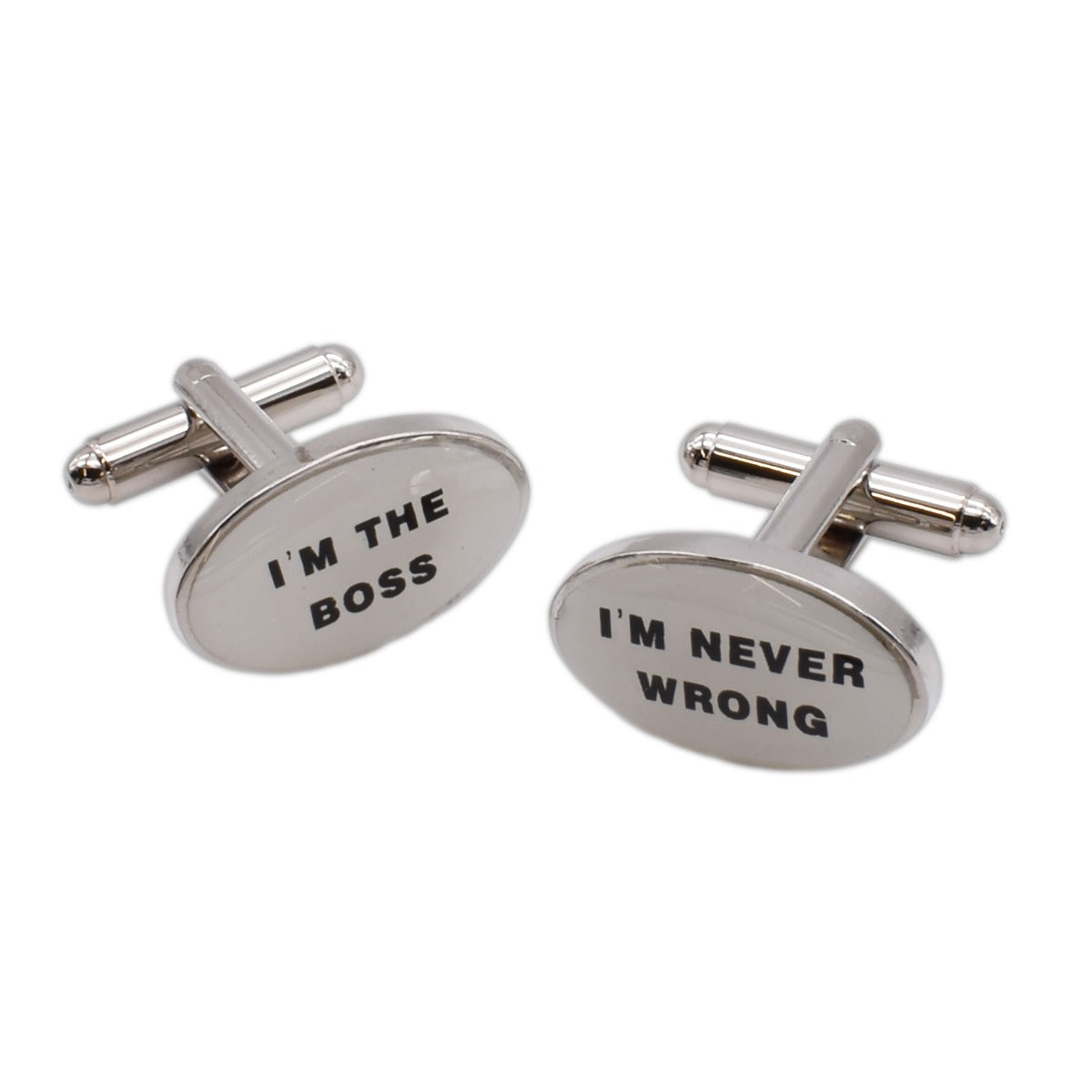 I'm The Boss I'm Never Wrong Cufflinks | Ashton and Finch