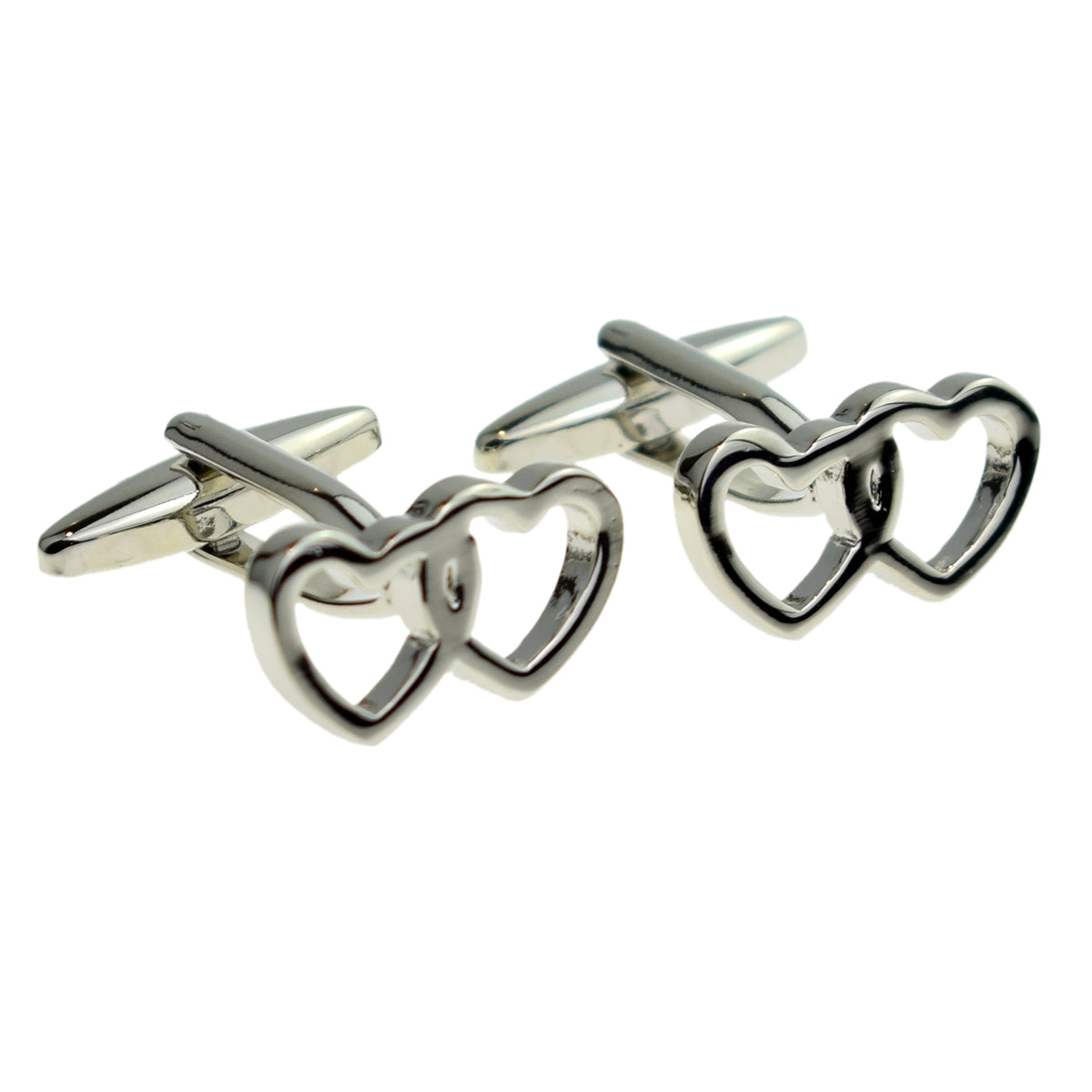 Joined Love Hearts Wedding Cufflinks | Ashton and Finch