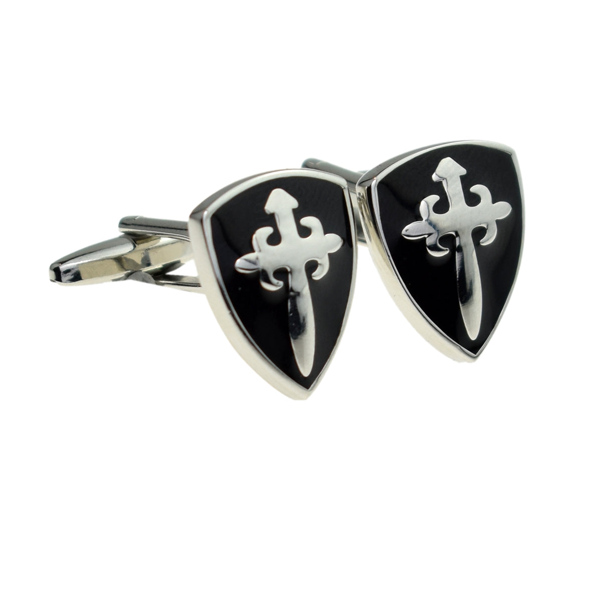 Medieval Shield Battle War Knights Cufflinks | Ashton and Finch