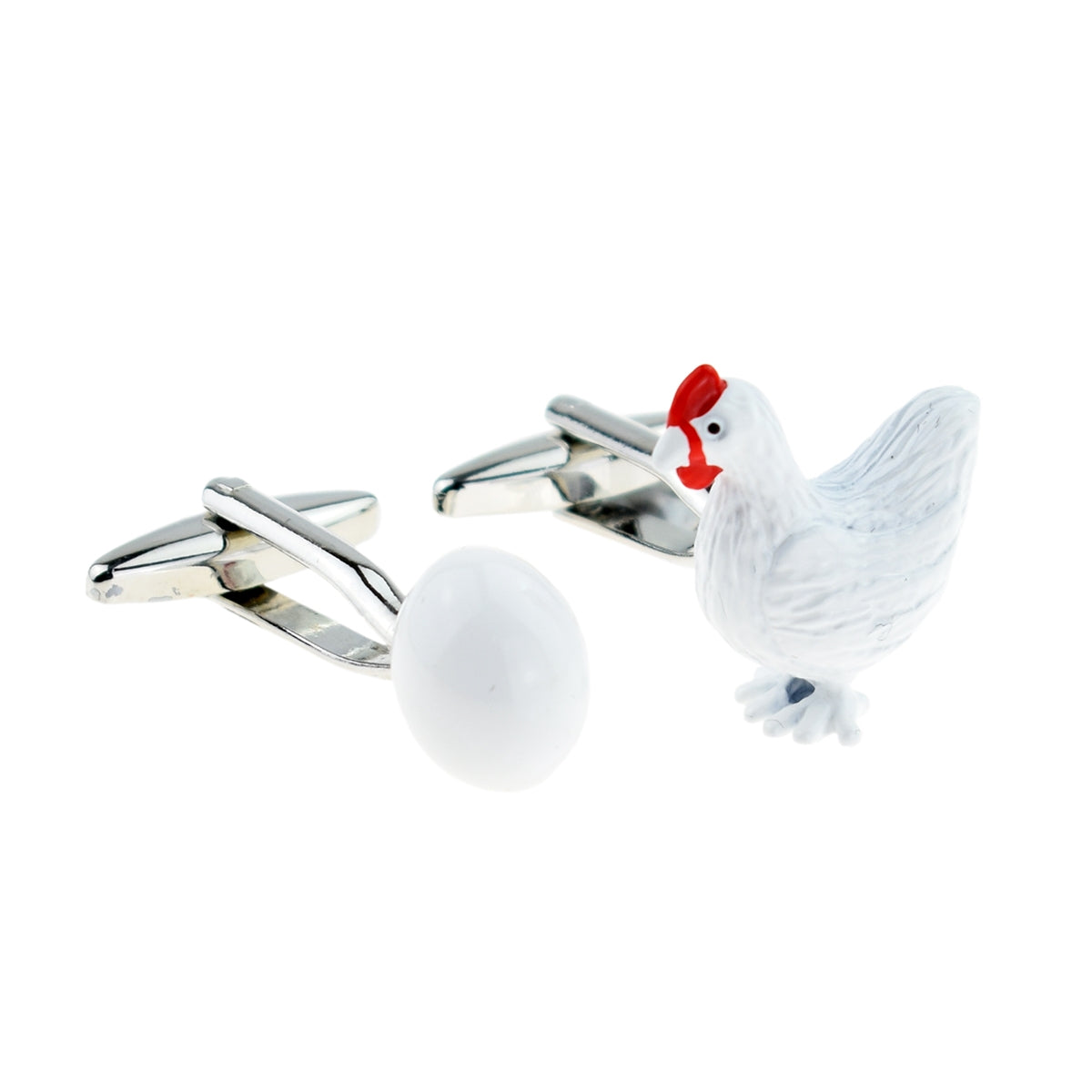 Chicken & Egg Cufflinks | Ashton and Finch