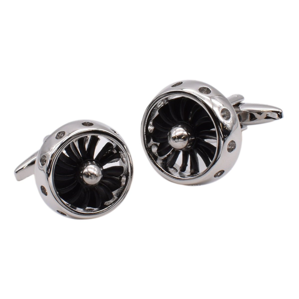 Jet Engine Cufflinks | Ashton and Finch
