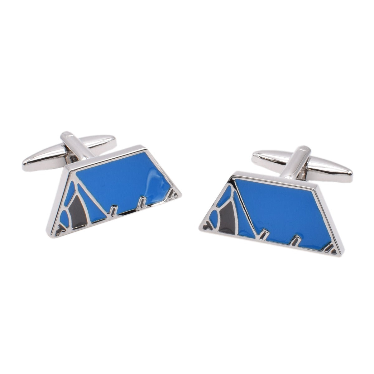 Camping Tent Cufflinks | Ashton and Finch
