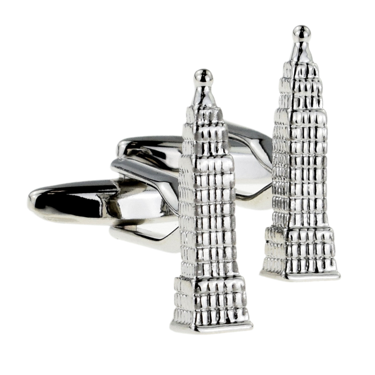 New York Style Skyscraper Design Cufflinks | Ashton and Finch